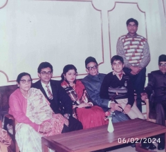 At Rohit's wedding Reception