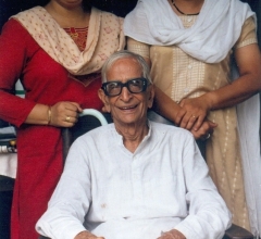 With Daughter-in-law Sumita and Granddaughter-in-law Anuradha