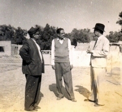 With brothers DD and VN Tandon