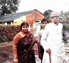 Wirh Chitra & Grandson Vishal