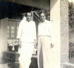 With Acharya Kripalani
