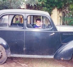 Varun trying to drive